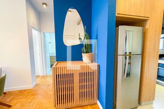 Entrada de apartamento para alugar com 1 quarto, 77m² em Cerqueira César, São Paulo