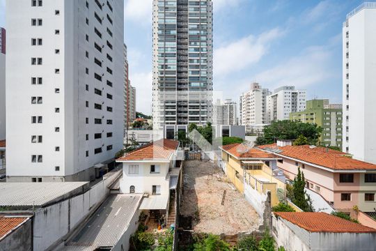 Vista da Sala de apartamento para alugar com 2 quartos, 49m² em Vila Mascote, São Paulo