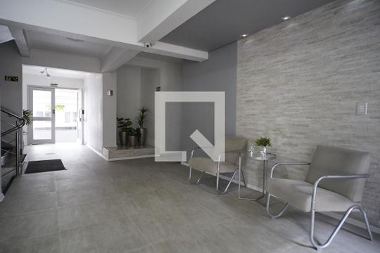 Área comum de kitnet/studio para alugar com 1 quarto, 37m² em Sarandi, Porto Alegre