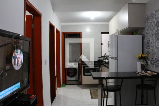 Sala/Cozinha de apartamento à venda com 2 quartos, 38m² em Vila Santa Isabel, São Paulo