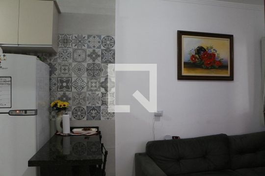 Sala/Cozinha de apartamento à venda com 2 quartos, 38m² em Vila Santa Isabel, São Paulo