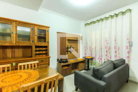 Sala de apartamento para alugar com 1 quarto, 36m² em Vila Esperança, São Paulo