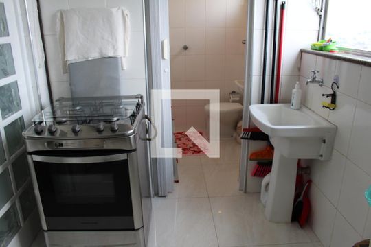 Área de Serviço de apartamento à venda com 3 quartos, 96m² em Chácara Mafalda, São Paulo