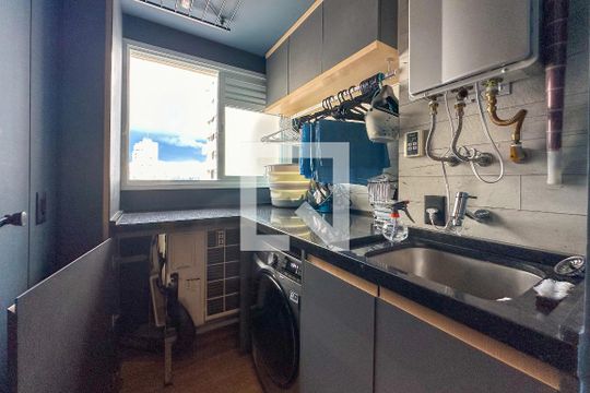 Área de Serviço de apartamento à venda com 2 quartos, 70m² em Vila Leopoldina, São Paulo