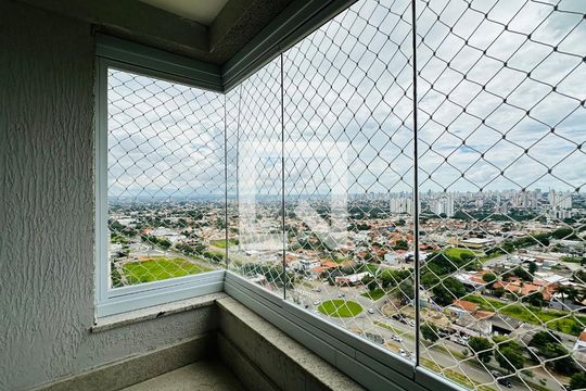 Varanda da Sala de apartamento à venda com 2 quartos, 62m² em Setor Faicalville, Goiânia