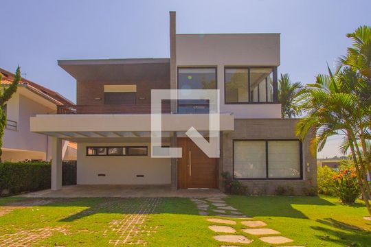 Fachada de casa de condomínio à venda com 3 quartos, 580m² em Medeiros, Jundiaí