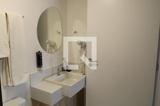 Banheiro Studio de kitnet/studio à venda com 1 quarto, 25m² em Indianópolis, São Paulo