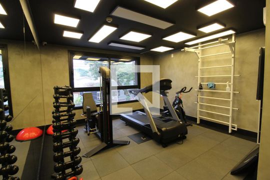 Área comum de kitnet/studio à venda com 1 quarto, 25m² em Indianópolis, São Paulo