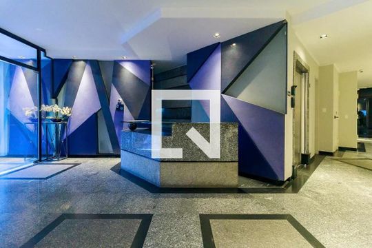 Hall Social de apartamento para alugar com 1 quarto, 38m² em Brooklin, São Paulo