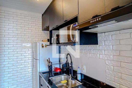 Cozinha de apartamento à venda com 2 quartos, 44m² em Parque da Mooca, São Paulo