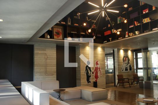 Área comum de apartamento à venda com 1 quarto, 18m² em Pinheiros, São Paulo