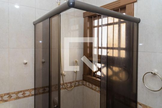 Banheiro da Suíte 4 de casa para alugar com 4 quartos, 700m² em Estância Velha, Canoas