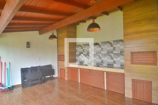 Área comum - Churrasqueira de casa de condomínio à venda com 3 quartos, 124m² em Harmonia, Canoas