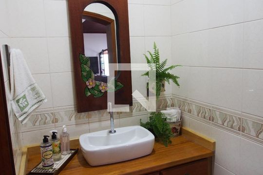 Lavabo de casa de condomínio à venda com 4 quartos, 600m² em Chácara Morada Mediterrânea, Jundiaí