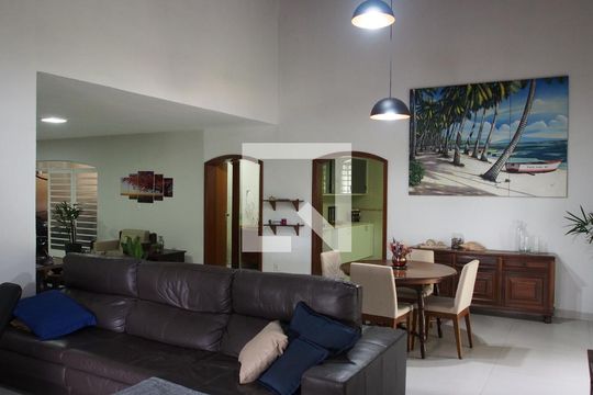 Sala de casa de condomínio à venda com 4 quartos, 600m² em Chácara Morada Mediterrânea, Jundiaí