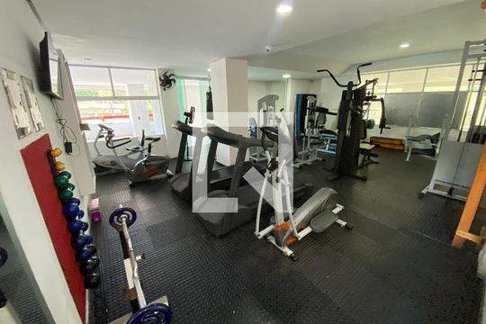 Área comum - Academia de apartamento para alugar com 1 quarto, 50m² em Candeal, Salvador