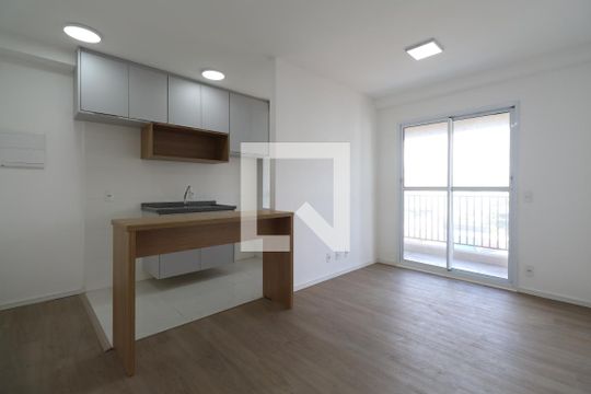 Sala de apartamento para alugar com 2 quartos, 55m² em Jardim, Santo André