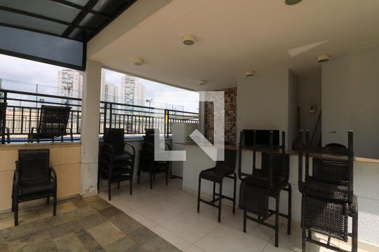 Área comum - Churrasqueira de apartamento para alugar com 3 quartos, 72m² em Vila Prudente, São Paulo