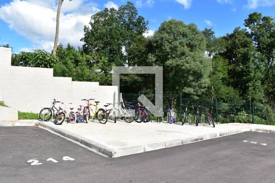 Área comum - Bicicletário de apartamento à venda com 2 quartos, 45m² em Campina do Arruda, Curitiba