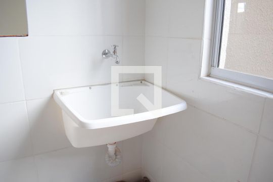 Área de Serviço de apartamento à venda com 2 quartos, 45m² em Campina do Arruda, Curitiba