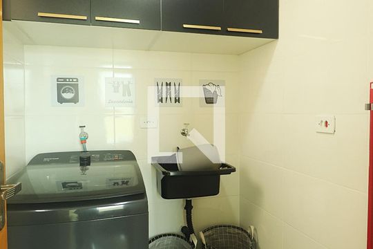 Área de Serviço de casa de condomínio à venda com 2 quartos, 120m² em Vila Príncipe de Gales, Santo André