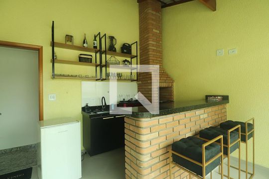 Área gourmet de casa de condomínio à venda com 2 quartos, 120m² em Vila Príncipe de Gales, Santo André