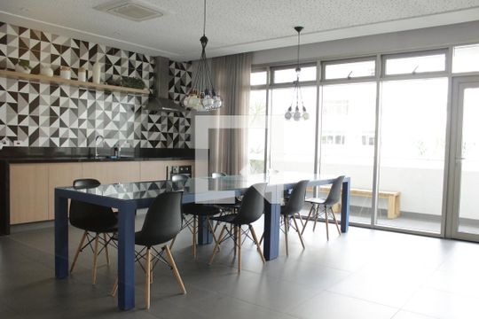 Área comum - Salão de festas de kitnet/studio à venda com 1 quarto, 24m² em Vila Madalena, São Paulo