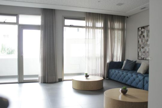 Área comum - Salão de festas de kitnet/studio à venda com 1 quarto, 24m² em Vila Madalena, São Paulo
