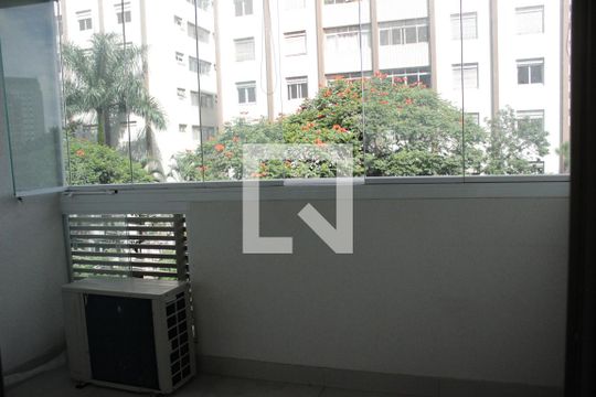 Varanda de kitnet/studio à venda com 1 quarto, 24m² em Vila Madalena, São Paulo