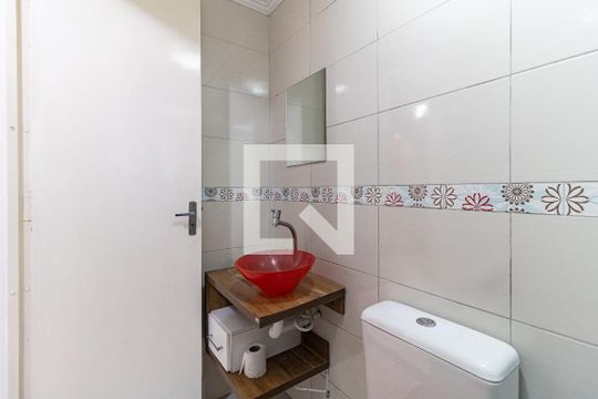 Banheiro de apartamento para alugar com 2 quartos, 54m² em Sacoma, São Paulo