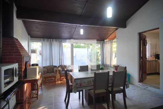 Área gourmet de casa à venda com 4 quartos, 150m² em Campestre, São Leopoldo