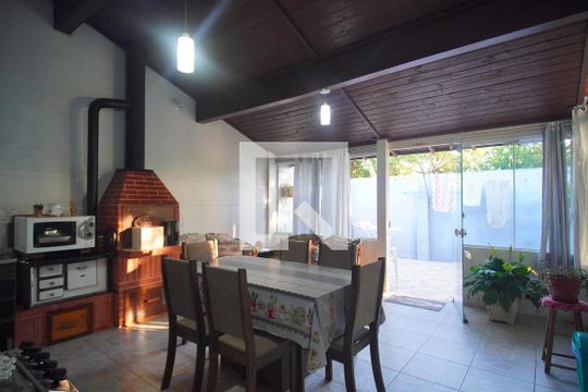 Área gourmet de casa à venda com 4 quartos, 150m² em Campestre, São Leopoldo