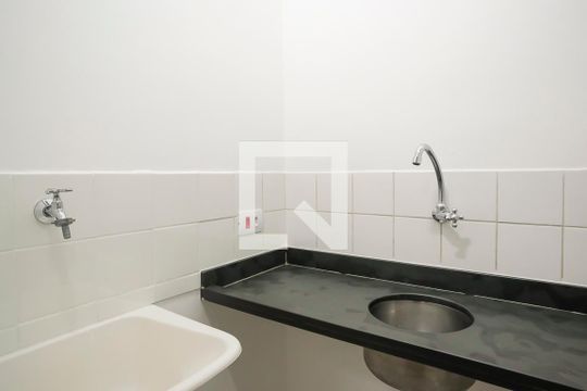 Cozinha /Área de Serviço de kitnet/studio para alugar com 1 quarto, 30m² em Centro, São Caetano do Sul