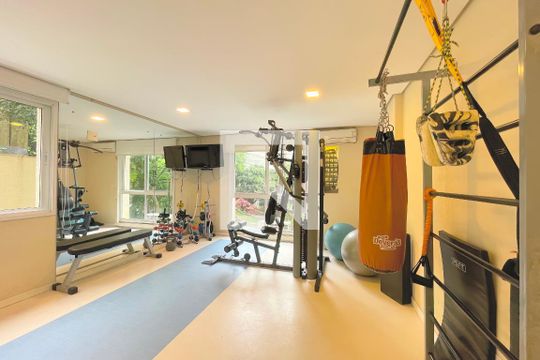 Área comum - Academia de apartamento à venda com 2 quartos, 89m² em Mont Serrat, Porto Alegre
