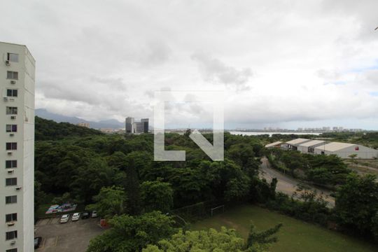 Sala - Vista de apartamento para alugar com 1 quarto, 40m² em Jacarepaguá, Rio de Janeiro