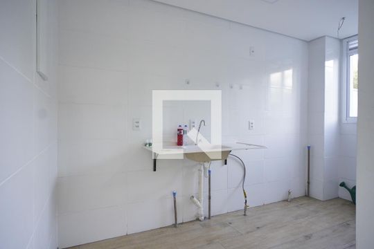 Cozinha de apartamento à venda com 2 quartos, 42m² em Morro Santana, Porto Alegre