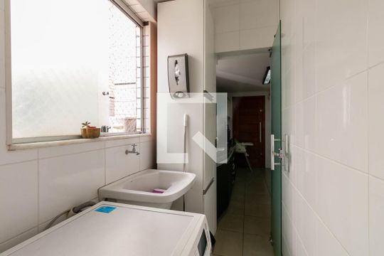 Área de serviço de apartamento à venda com 4 quartos, 195m² em Caiçara-adelaide, Belo Horizonte