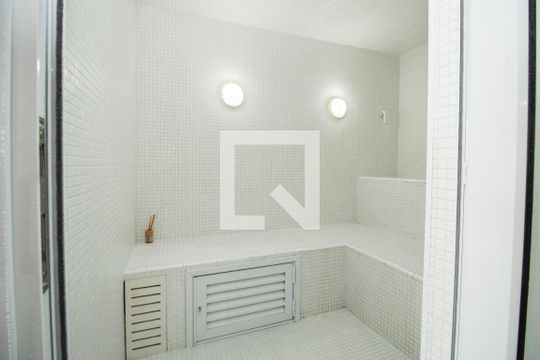 Área comum - Sauna de apartamento à venda com 1 quarto, 38m² em Moema, São Paulo