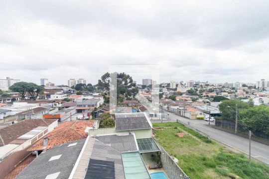 Vista da Varanda gourmet de kitnet/studio para alugar com 1 quarto, 24m² em Novo Mundo, Curitiba