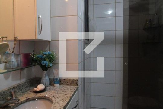 Banheiro da Suíte de apartamento à venda com 3 quartos, 95m² em Freguesia (jacarepaguá), Rio de Janeiro
