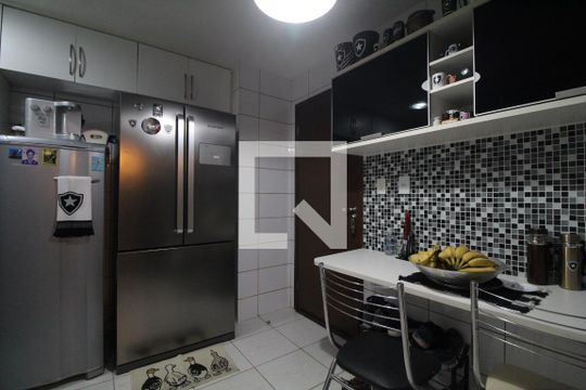 Cozinha e Área de Serviço de apartamento à venda com 3 quartos, 95m² em Freguesia (jacarepaguá), Rio de Janeiro