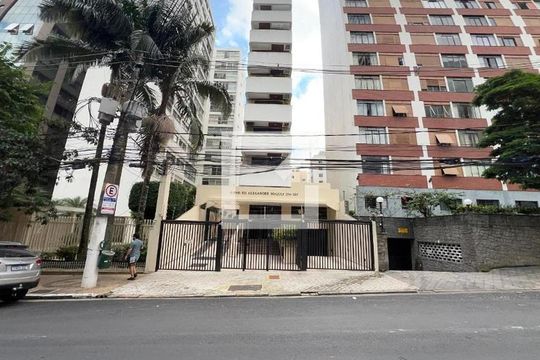 Fachada de apartamento à venda com 1 quarto, 55m² em Paraíso, São Paulo