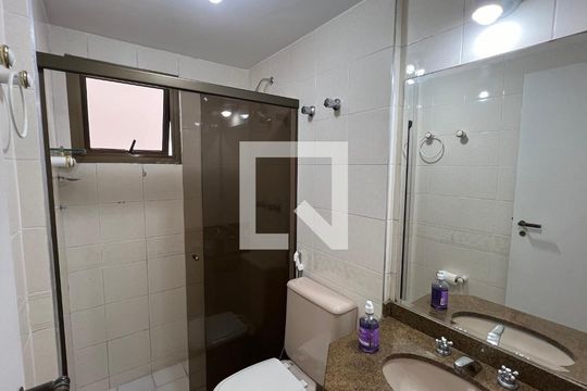 Banheiro de apartamento à venda com 1 quarto, 55m² em Paraíso, São Paulo