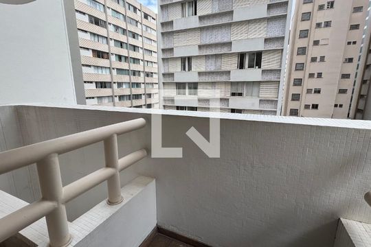 Sacada de apartamento à venda com 1 quarto, 55m² em Paraíso, São Paulo