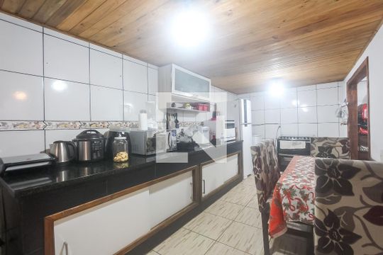 Cozinha de casa à venda com 3 quartos, 95m² em Humaitá, Porto Alegre