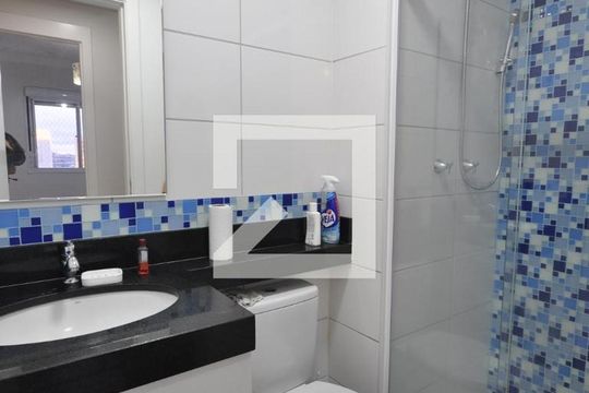 Banheiro Social de apartamento à venda com 2 quartos, 42m² em Vila Guilherme, São Paulo