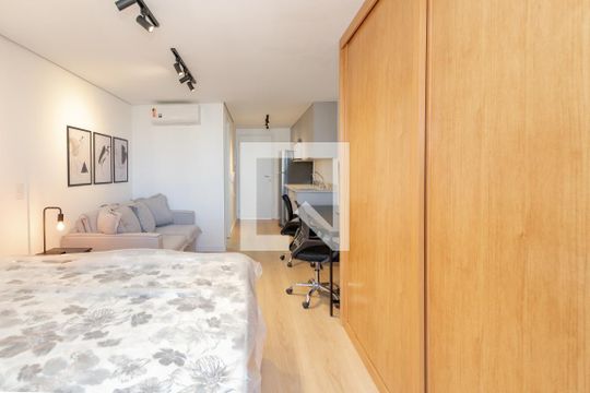 Studio de kitnet/studio à venda com 1 quarto, 33m² em Vila Cordeiro, São Paulo