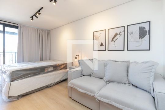Studio de kitnet/studio à venda com 1 quarto, 33m² em Vila Cordeiro, São Paulo