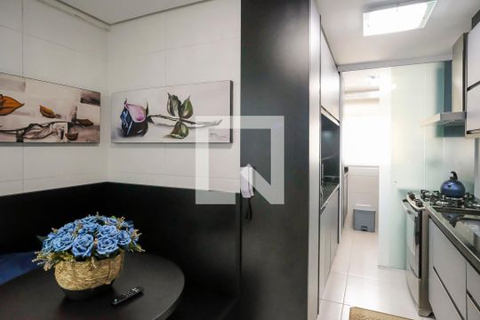 Cozinha de apartamento à venda com 3 quartos, 96m² em Santa Maria, São Caetano do Sul