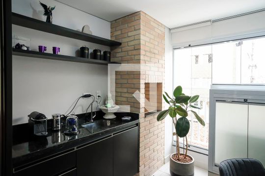 Varanda de apartamento à venda com 3 quartos, 96m² em Santa Maria, São Caetano do Sul
